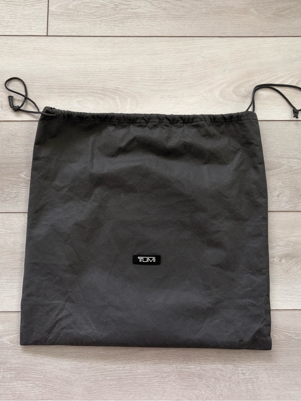 Tumi Medium Gray Drawstring Dust Bag